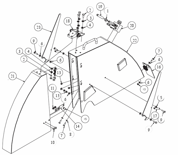 Page Z Diagram and Parts List for MK-4036KB  MK Diamond Concrete Saw